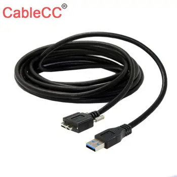 10pcs/lot CY 5m USB 3.0 A type Cable Male to Micro USB 3.0 B Male with Mount Panel Screws for Hard Disk Mobile Phone
10pcs/lot CY 5m USB 3.0 A type Cable Male to Micro USB 3.0 B Male with Mount Panel Screws for Hard Disk Mobile Phone