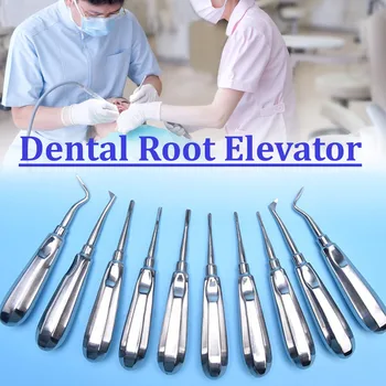 10Pcs/Set Stainless Steel Dental Orthodontic Root Elevator Head Curved Dentistry Dentist Instrument Teeth Whitening Tool Kit
10Pcs/Set Stainless Steel Dental Orthodontic Root Elevator Head Curved Dentistry Dentist Instrument Teeth Whitening Tool Kit