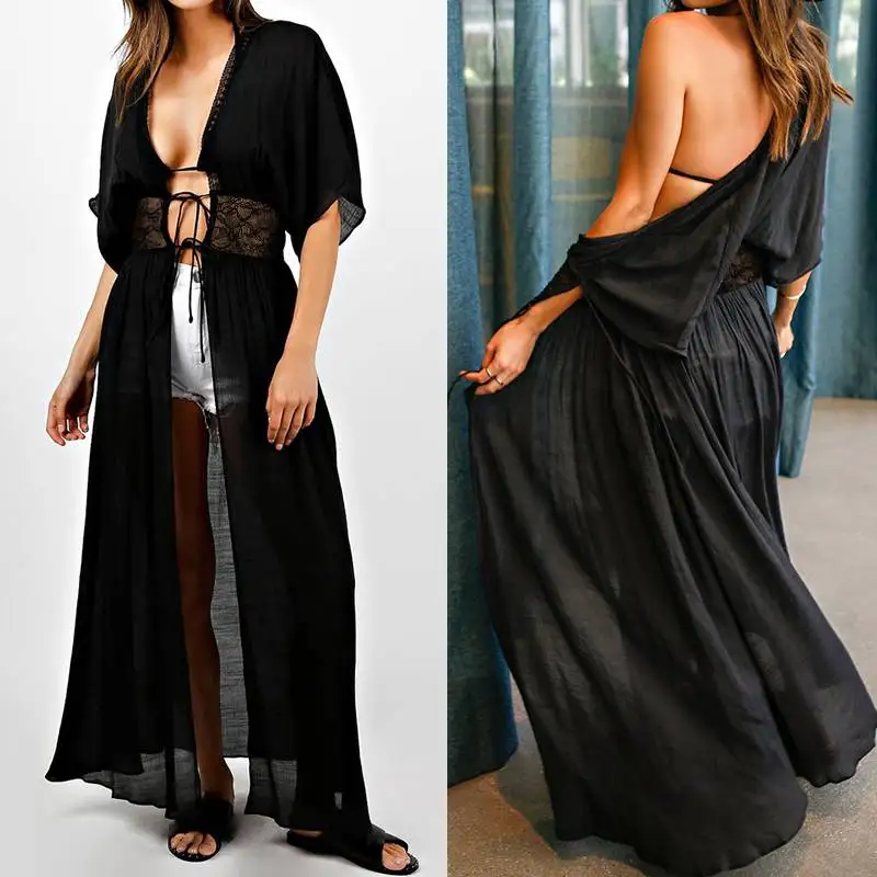 Celmia Bohemian Kimono Cardigan 2019 Women's Blouses Long Shirts Casual Lace Tos Summer Beach Cover Up Plus Size Blusas Chemiser
Celmia Bohemian Kimono Cardigan 2019 Women's Blouses Long Shirts Casual Lace Tos Summer Beach Cover Up Plus Size Blusas Chemiser