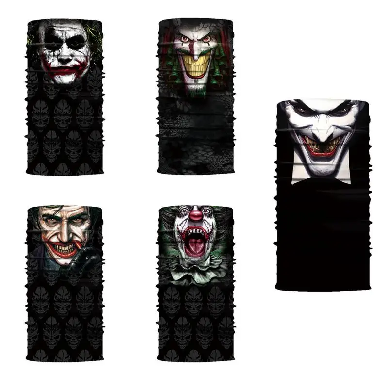 Cycling Bike Sport Masks Breathable Outdoor Sports Face Mask Clown Print Riding Headband Head Scarf Casual Scarves Bandana
Cycling Bike Sport Masks Breathable Outdoor Sports Face Mask Clown Print Riding Headband Head Scarf Casual Scarves Bandana