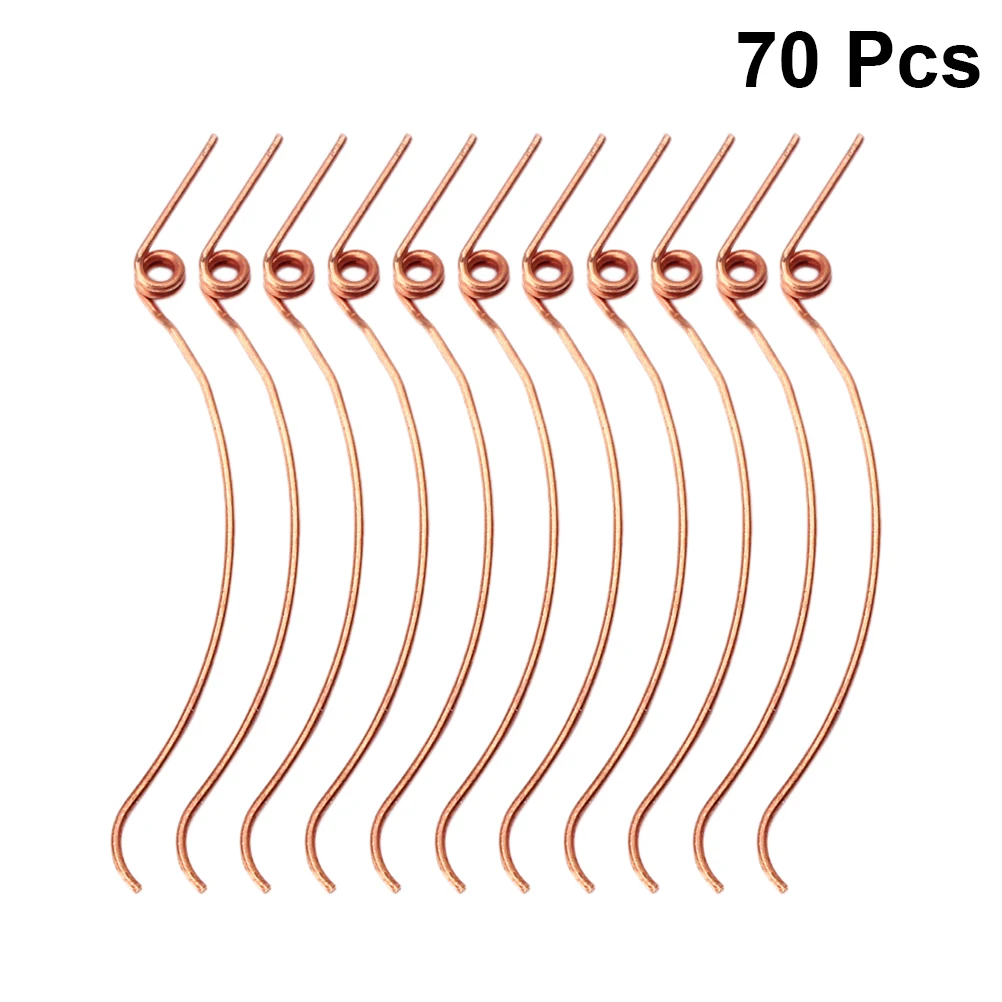 70 Pcs D21 Piano Hammer Butt Springs for Upright Pianos Repair Parts Replacement (Golden Color)
70 Pcs D21 Piano Hammer Butt Springs for Upright Pianos Repair Parts Replacement (Golden Color)