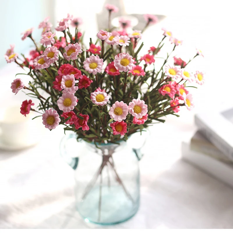 Artificial artificial flower Daisy wedding bride holding bouquet DIY home office decoration supplies wedding party supplies
Artificial artificial flower Daisy wedding bride holding bouquet DIY home office decoration supplies wedding party supplies