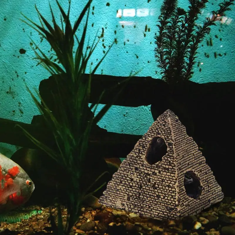 Aquarium Fish Tank Artificial Barrel Resin Ornament Cave Pyramid-shaped Model Landscaping Decor Aquarium Ornament
Aquarium Fish Tank Artificial Barrel Resin Ornament Cave Pyramid-shaped Model Landscaping Decor Aquarium Ornament
