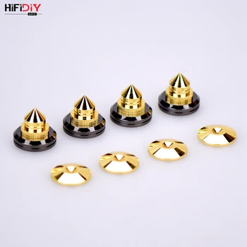 HIFIDIY LIVE 4 Sets or 4 PCS speaker Stand Feet Foot Pad zinc alloy metal (NOT pure copper) Spikes Cone Floor Foot Nail M28*26
HIFIDIY LIVE 4 Sets or 4 PCS speaker Stand Feet Foot Pad zinc alloy metal (NOT pure copper) Spikes Cone Floor Foot Nail M28*26