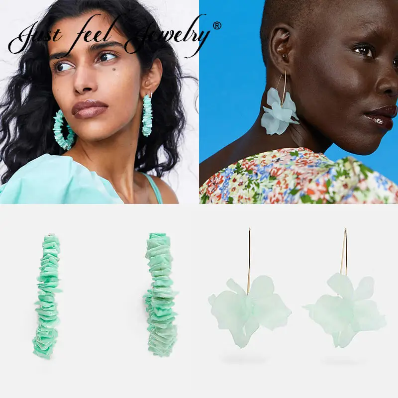 JUST FEEL Bohemian Stone Round Drop Earrings For Women Acrylic Flower Green Statement Dangle Earring Shell Crystal Metal Jewelry
JUST FEEL Bohemian Stone Round Drop Earrings For Women Acrylic Flower Green Statement Dangle Earring Shell Crystal Metal Jewelry