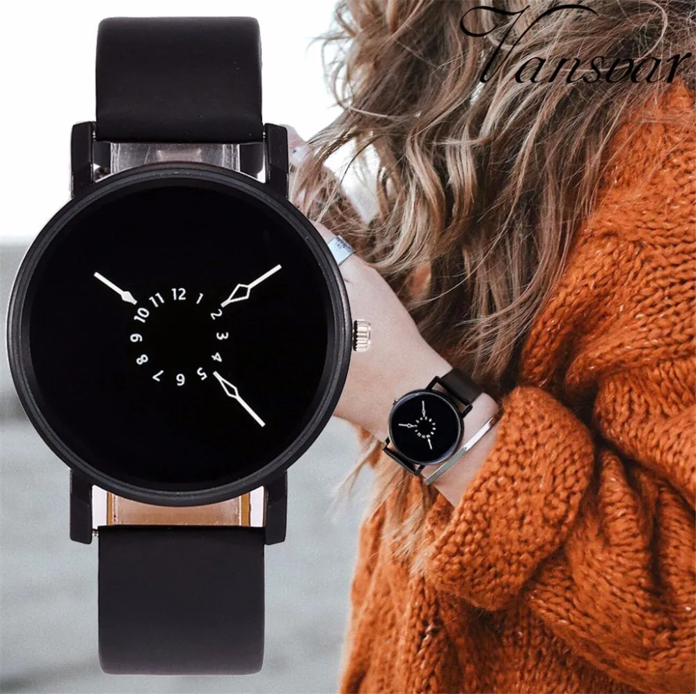 Vansvar Brand Fashion Women Creative Turn Dial Quartz Watch Luxury Leather Clock Relogio Feminino Dropshipping 
Vansvar Brand Fashion Women Creative Turn Dial Quartz Watch Luxury Leather Clock Relogio Feminino Dropshipping