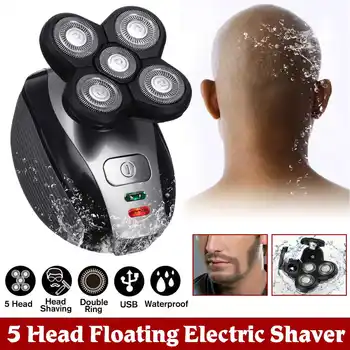 5 in 1 Multifunction Electric Shaver Hair Trimmer Clipper Bald Machine 5 Heads Rechargeable 4D Floating Head Electric Razor
5 in 1 Multifunction Electric Shaver Hair Trimmer Clipper Bald Machine 5 Heads Rechargeable 4D Floating Head Electric Razor