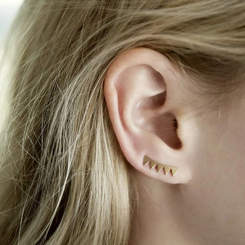 Minimalist Sequins Triangle Stud Earrings for Women Ear Climbers Ear Crawlers Gifts Boucle D'oreille Party Earings Jewelry
Minimalist Sequins Triangle Stud Earrings for Women Ear Climbers Ear Crawlers Gifts Boucle D'oreille Party Earings Jewelry
