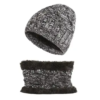 2019 Autumn Winter Women's Hat Caps Knitted Wool Warm Scarf Thick Windproof Balaclava Multi Functional Hat Scarf Set For Women
2019 Autumn Winter Women's Hat Caps Knitted Wool Warm Scarf Thick Windproof Balaclava Multi Functional Hat Scarf Set For Women