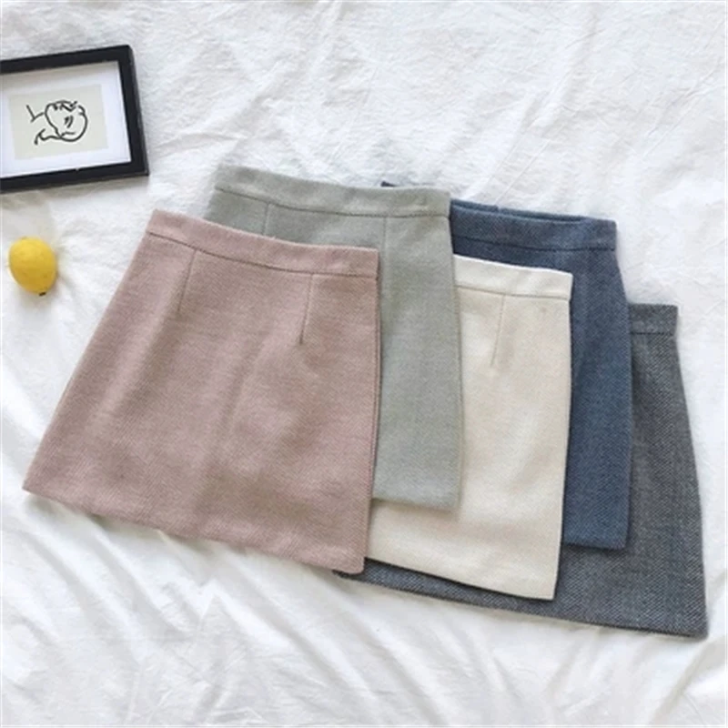 2019 Korean Women Striped Package Hip Skirt Female Casual A-Line Slim Mini Skirts Ladies Solid Color High Waist Above Knee Skirt
2019 Korean Women Striped Package Hip Skirt Female Casual A-Line Slim Mini Skirts Ladies Solid Color High Waist Above Knee Skirt