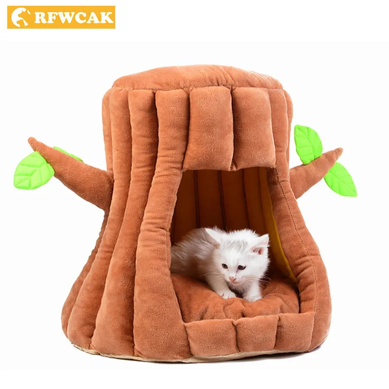Глубокий спальный мешок для кошек RFWCAK TreeNest домики маленьких Лежанка домашних