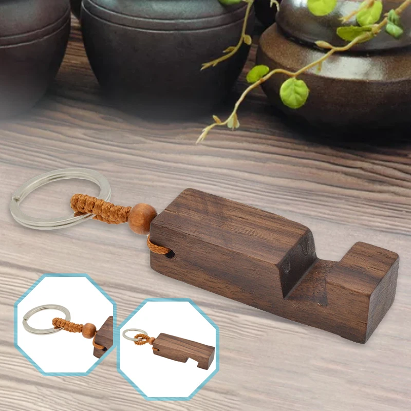 Mayitr Universal Portable Wood Phone Holder Desktop Bracket Stand Pendant Keychain Keyring for Samsung Galaxy S8 S9 plus S7 edge
Mayitr Universal Portable Wood Phone Holder Desktop Bracket Stand Pendant Keychain Keyring for Samsung Galaxy S8 S9 plus S7 edge