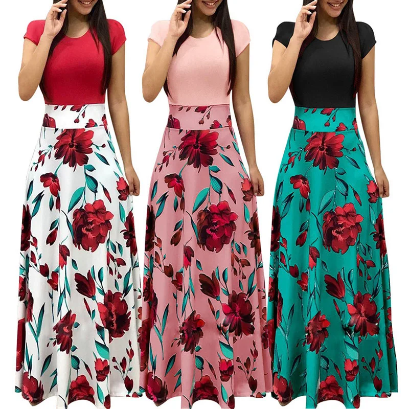 Ruiyige Best Price Party Dress Women Flower Floral Print Long Dress Summer Autumn Elegant Maxi Dresses 2018 New Vestidos Female
Ruiyige Best Price Party Dress Women Flower Floral Print Long Dress Summer Autumn Elegant Maxi Dresses 2018 New Vestidos Female