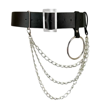 Women Pu Leather Harness Body Belts With Chain Waist Bondage Garters Punk Adjustable Suspender Straps
Women Pu Leather Harness Body Belts With Chain Waist Bondage Garters Punk Adjustable Suspender Straps