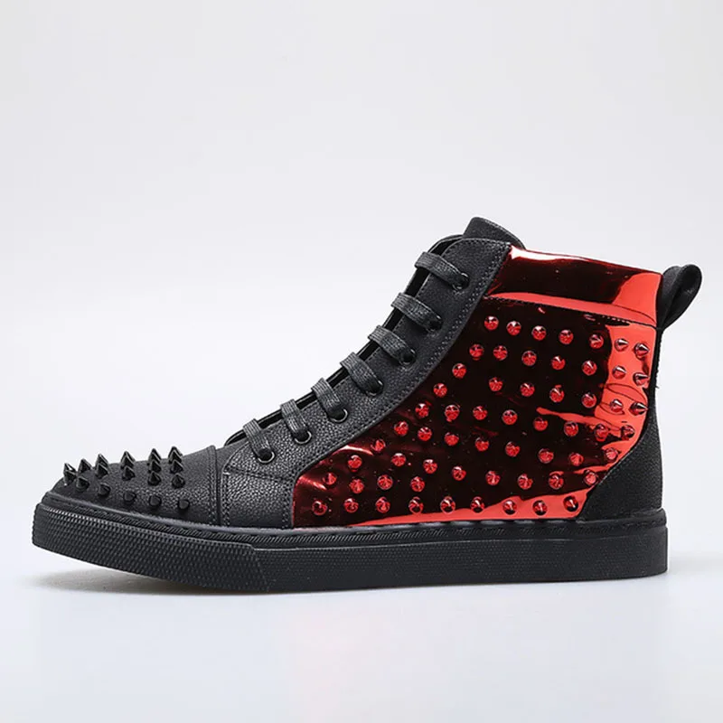 Men Skateboarding Shoes Outdoor Athletic Sport Shoes For Men Sneakers Leisure Fashion High Top Boots For Men Walking Shoes
Men Skateboarding Shoes Outdoor Athletic Sport Shoes For Men Sneakers Leisure Fashion High Top Boots For Men Walking Shoes