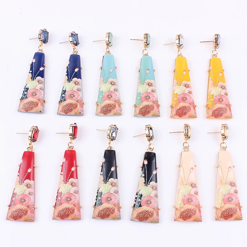 UAM Women Drop Dangle Cute Color Earrings New Fashion Colorful Resin Geometric Statement Earring Wedding Jewelry For Women
UAM Women Drop Dangle Cute Color Earrings New Fashion Colorful Resin Geometric Statement Earring Wedding Jewelry For Women