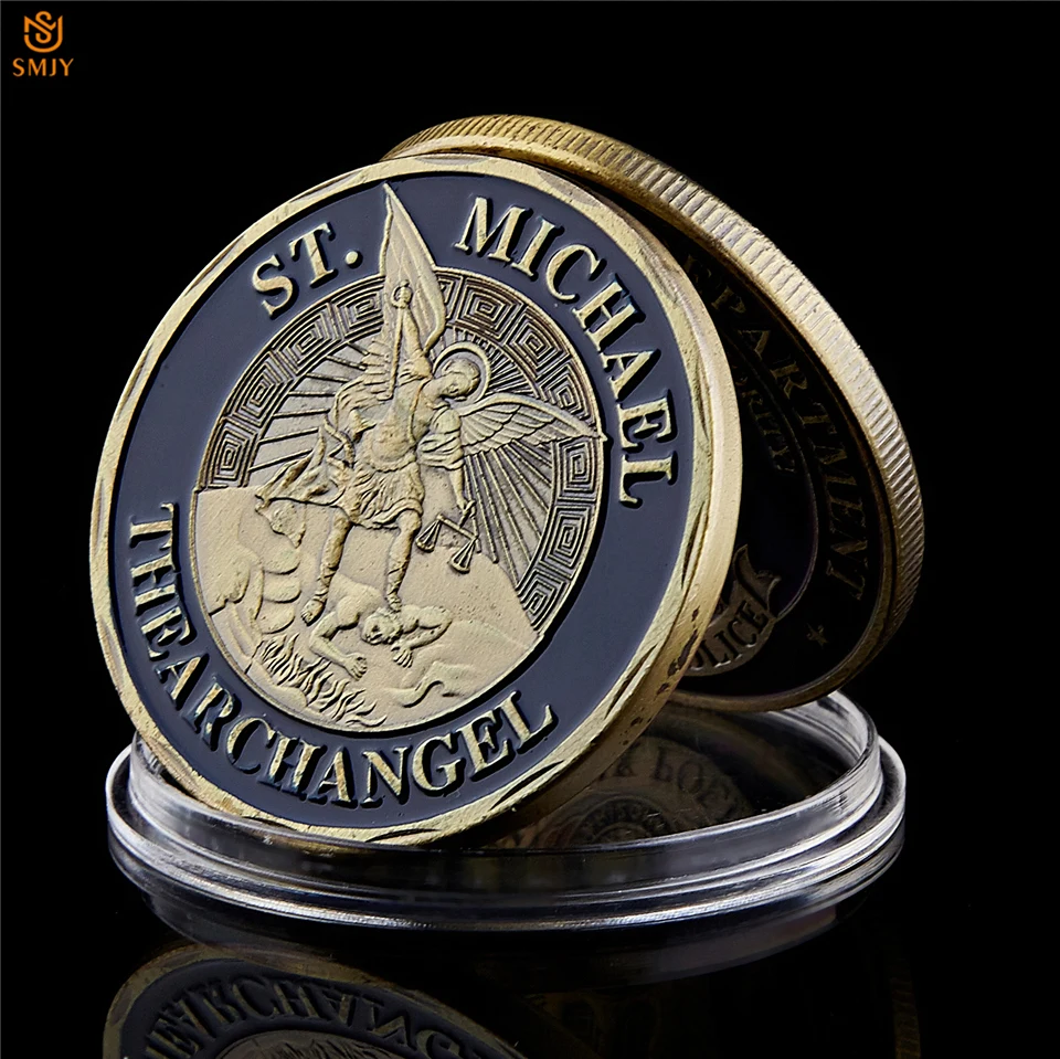 The Archangel St. Michael Our Fallen Officer Patron Service Honor USA Challenge Coin Original Collectibles Badge
The Archangel St. Michael Our Fallen Officer Patron Service Honor USA Challenge Coin Original Collectibles Badge