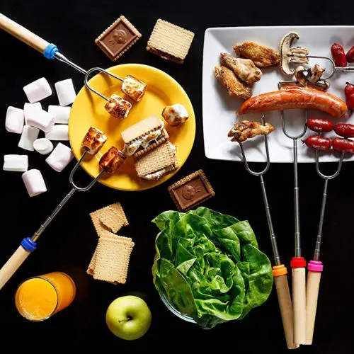 5pcs Telescopic Roasting Marshmallow Barbecue BBQ Sticks Skewers Fork Home stainless skewer barbecue fork stainless food stick
5pcs Telescopic Roasting Marshmallow Barbecue BBQ Sticks Skewers Fork Home stainless skewer barbecue fork stainless food stick