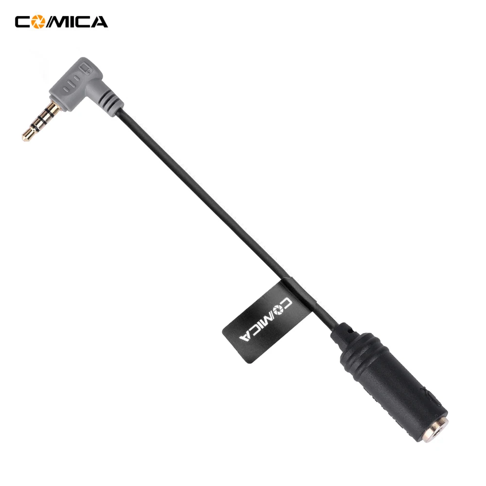 2 Options COMICA CVM-D-SPX Female 3.5mm Audio Cable Converter Microphone Cable Adapter for iPhone Samsung Huawei Smartphone iPad
2 Options COMICA CVM-D-SPX Female 3.5mm Audio Cable Converter Microphone Cable Adapter for iPhone Samsung Huawei Smartphone iPad