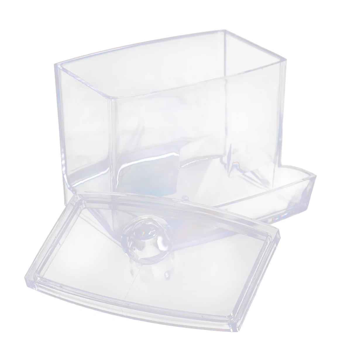 2 Pcs Cotton Swab Container Acrylic Multifunctional Transparent Swab Dispenser Jewelry Storage Box Cosmetics Organizer
2 Pcs Cotton Swab Container Acrylic Multifunctional Transparent Swab Dispenser Jewelry Storage Box Cosmetics Organizer