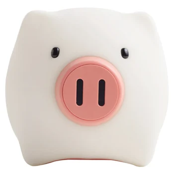 Breathing Usb Charging Atmosphere Cartoon Pig Silicone Night Light Touching Sensor Decorative Led Gifts Adjustable Bright
Breathing Usb Charging Atmosphere Cartoon Pig Silicone Night Light Touching Sensor Decorative Led Gifts Adjustable Bright