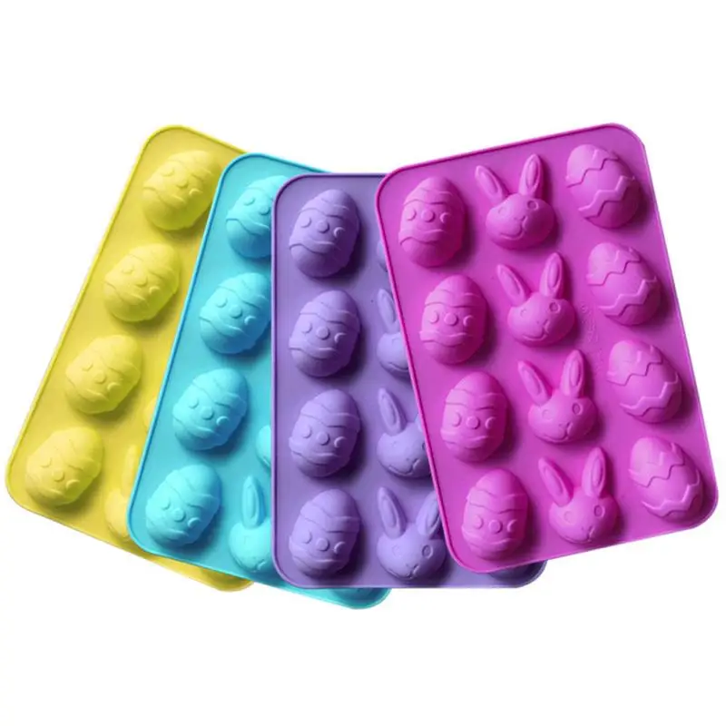 12 Cavity Easter Egg Silicone Chocolate Mold DIY Baking cake mold silicone Random Colors #YW
12 Cavity Easter Egg Silicone Chocolate Mold DIY Baking cake mold silicone Random Colors #YW