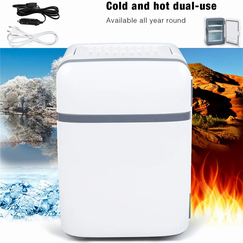 Semiconductor Dual-use Home Car Use Mini Refrigerator Cooler Warmer Dormitory Student 10L Portable Travel Camping Cooler Box
Semiconductor Dual-use Home Car Use Mini Refrigerator Cooler Warmer Dormitory Student 10L Portable Travel Camping Cooler Box