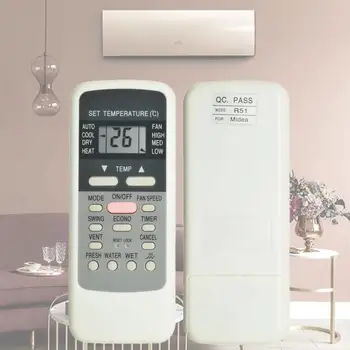 Universal Low Power Remote Control For Midea Air Conditioner R51M/E R51I4/BGE R51I4/BGCE R51I19/BGE LCD Backlight A/C Muli 
Universal Low Power Remote Control For Midea Air Conditioner R51M/E R51I4/BGE R51I4/BGCE R51I19/BGE LCD Backlight A/C Muli