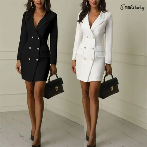 2019 Fashion New Hot Women Double breasted Trench Sexy Casual Parka Lapel Belt Jacket Outerwear
2019 Fashion New Hot Women Double breasted Trench Sexy Casual Parka Lapel Belt Jacket Outerwear