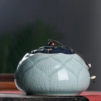 Vintage Chinese Tea Caddies Mini Ceramic Storage Boxes Tea Solid Retro Container Ceramic Organizer Home Teahouse Dining Tea Can
Vintage Chinese Tea Caddies Mini Ceramic Storage Boxes Tea Solid Retro Container Ceramic Organizer Home Teahouse Dining Tea Can