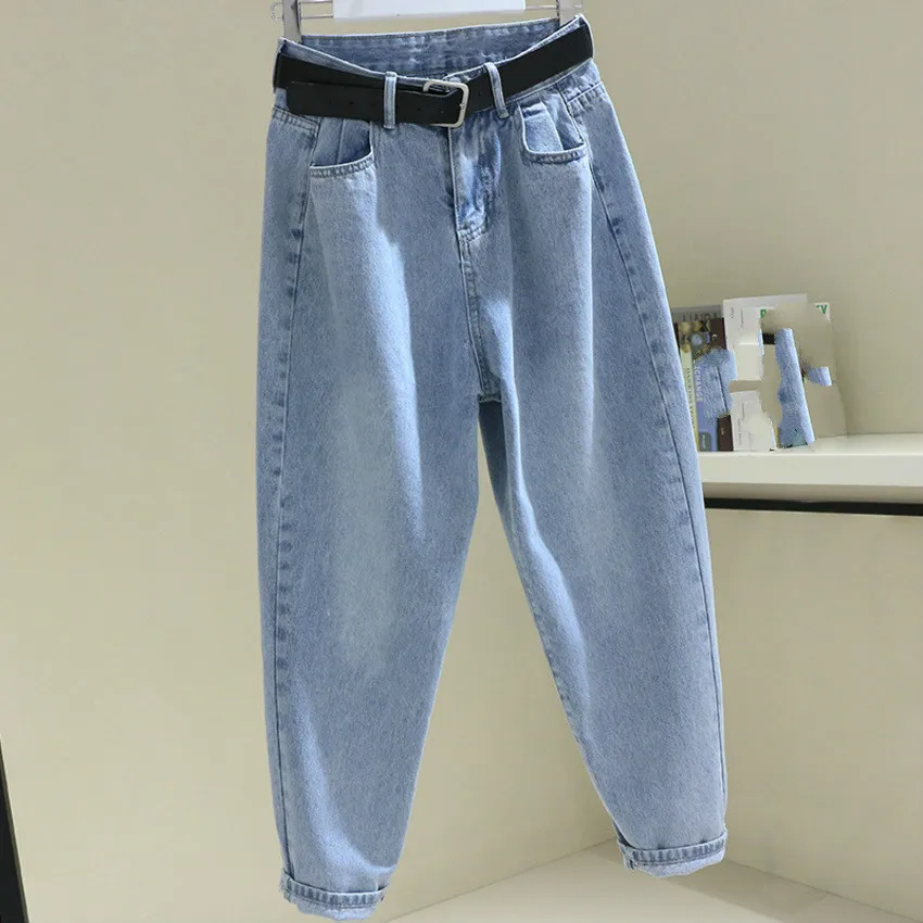 Spring Summer High Waist Female Boyfriend Jeans For Women Trousers Harem Denim Pants Washed Jeans Woman
Spring Summer High Waist Female Boyfriend Jeans For Women Trousers Harem Denim Pants Washed Jeans Woman