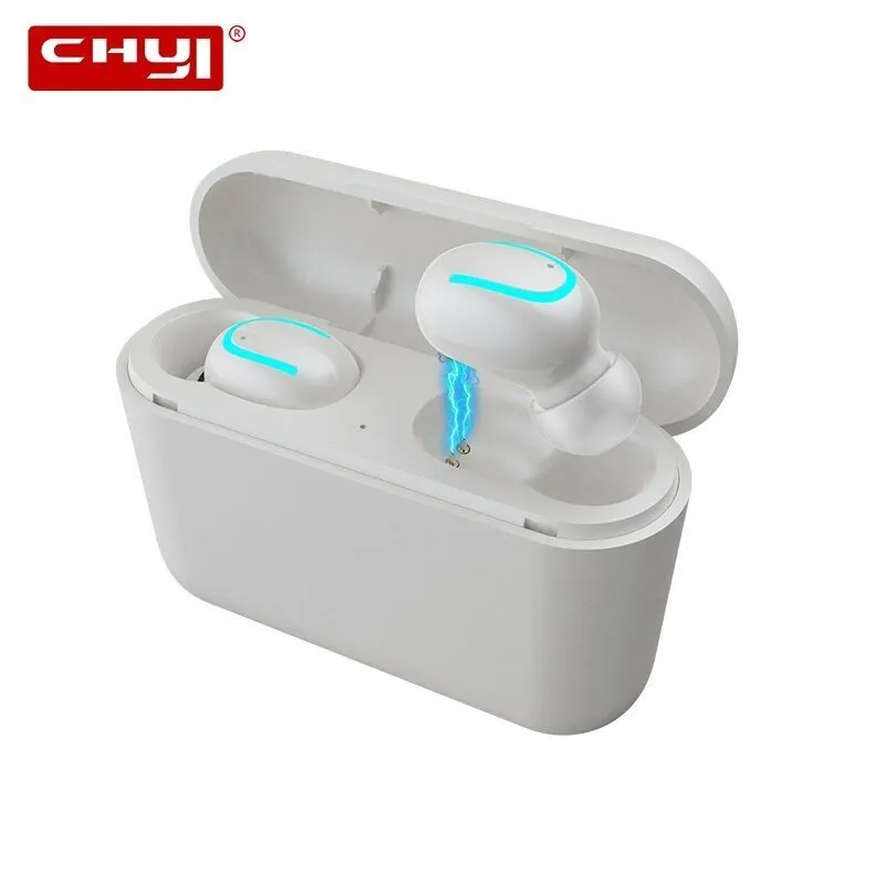 CHYI New Bluetooth Headset Upgrade Version 5.0 Binaural Call Wireless Touch Mini Waterproof Sports Invisible Bluetooth Earphone
CHYI New Bluetooth Headset Upgrade Version 5.0 Binaural Call Wireless Touch Mini Waterproof Sports Invisible Bluetooth Earphone
