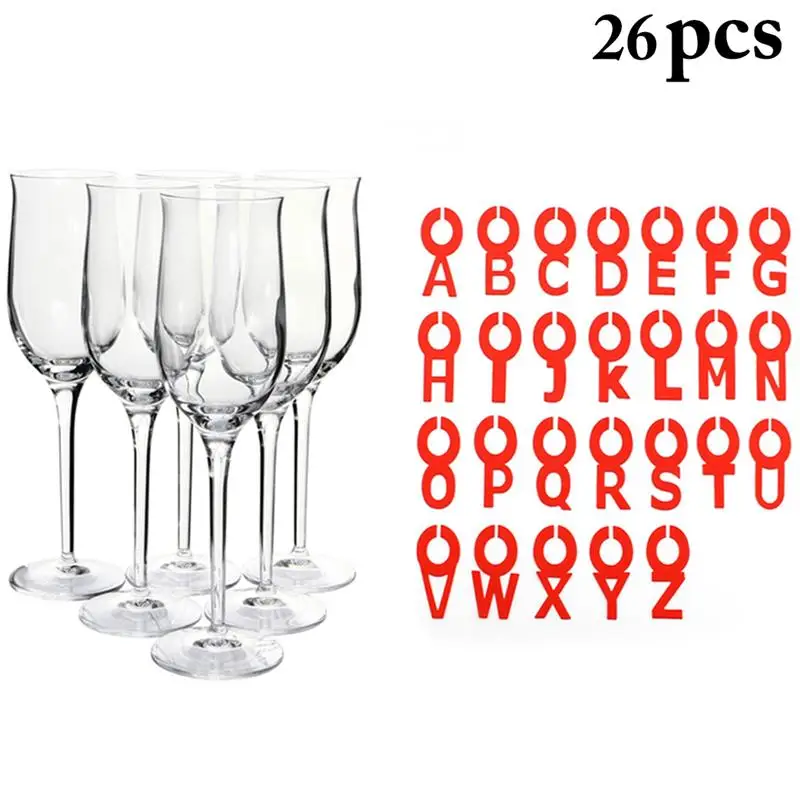Wine Glass Charms 26 Letters Shape Silicone Wine Glass Marker Party Wine Glass Bottle Drink Cup Marker Tags Cup Identify Label
Wine Glass Charms 26 Letters Shape Silicone Wine Glass Marker Party Wine Glass Bottle Drink Cup Marker Tags Cup Identify Label