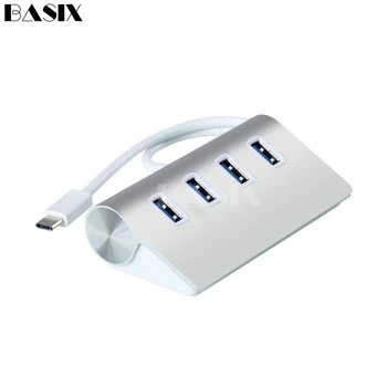 Basix USB C HUB USB 3.0 4 port Type C HUB Splitter For Macbook Pro Air Multiple Port USB-C Type-C USB HUB HAB Adapter
Basix USB C HUB USB 3.0 4 port Type C HUB Splitter For Macbook Pro Air Multiple Port USB-C Type-C USB HUB HAB Adapter