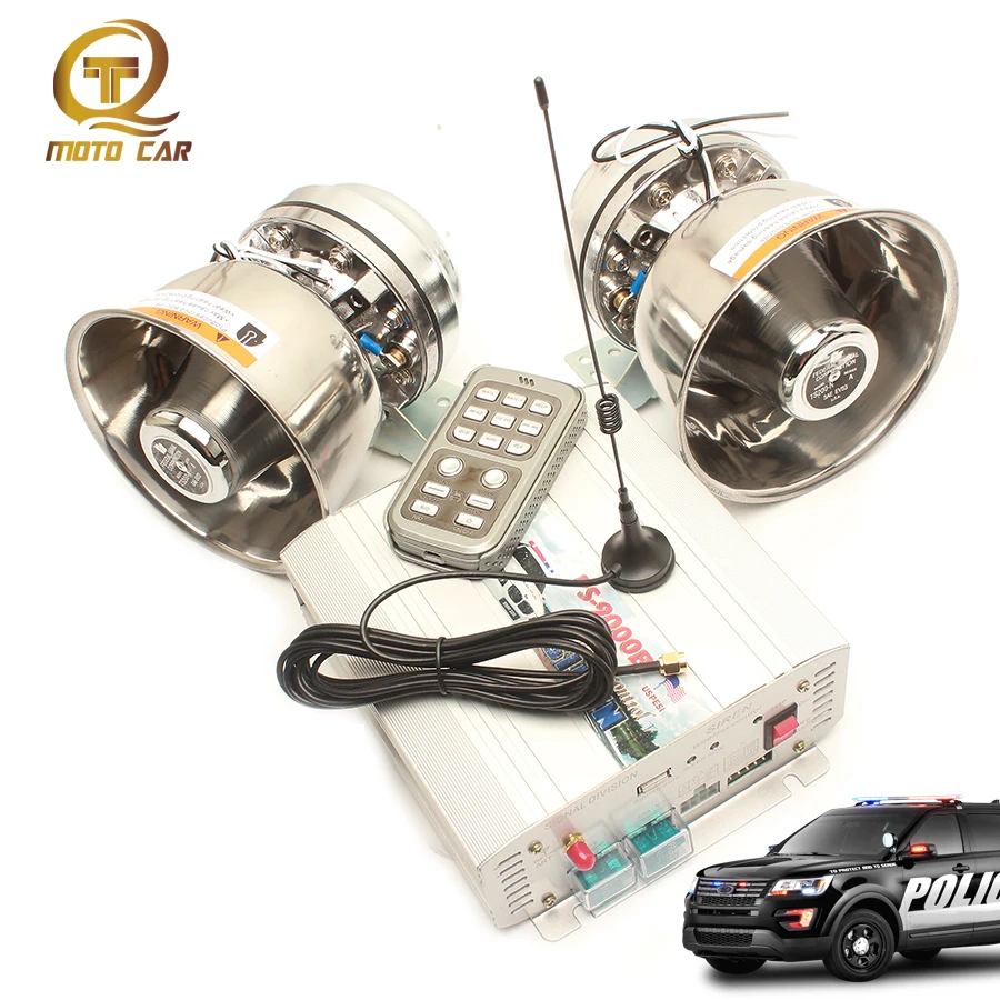 Loudspeaker 600W Megaphone Police Siren Alarm Sound for Car Moto Train Electric Truck Horn 12V Wireless Speaker MIC PA System
Loudspeaker 600W Megaphone Police Siren Alarm Sound for Car Moto Train Electric Truck Horn 12V Wireless Speaker MIC PA System