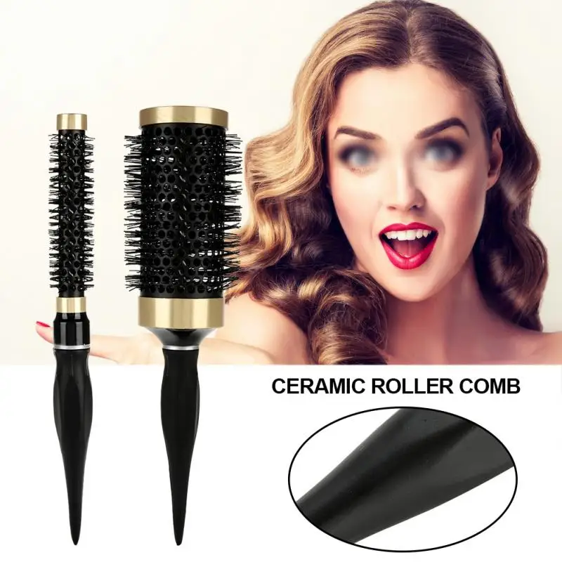 Durable Ceramic Comb Professional Salon Styling Tool Curly Hair Brush Roller Comb Hair Stylying Tool for Women
Durable Ceramic Comb Professional Salon Styling Tool Curly Hair Brush Roller Comb Hair Stylying Tool for Women