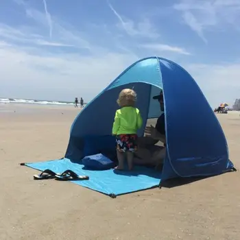 Automatic Beach Tent 2 Persons Camping Tent UV Protection Shelter Outdoor Tent Instant Pop-up Summer Tent 150 X 165 X 100 cm
Automatic Beach Tent 2 Persons Camping Tent UV Protection Shelter Outdoor Tent Instant Pop-up Summer Tent 150 X 165 X 100 cm