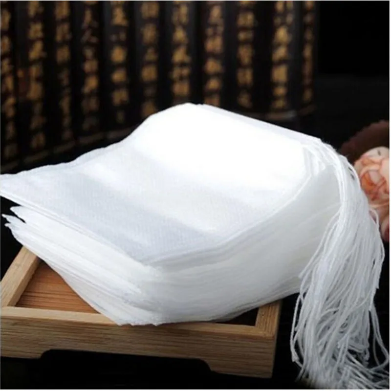 100pcs/lot Empty Draw String Teabags Heat Seal Filter Paper Herb Loose Tea Bags For Home and Travel Necessities
100pcs/lot Empty Draw String Teabags Heat Seal Filter Paper Herb Loose Tea Bags For Home and Travel Necessities