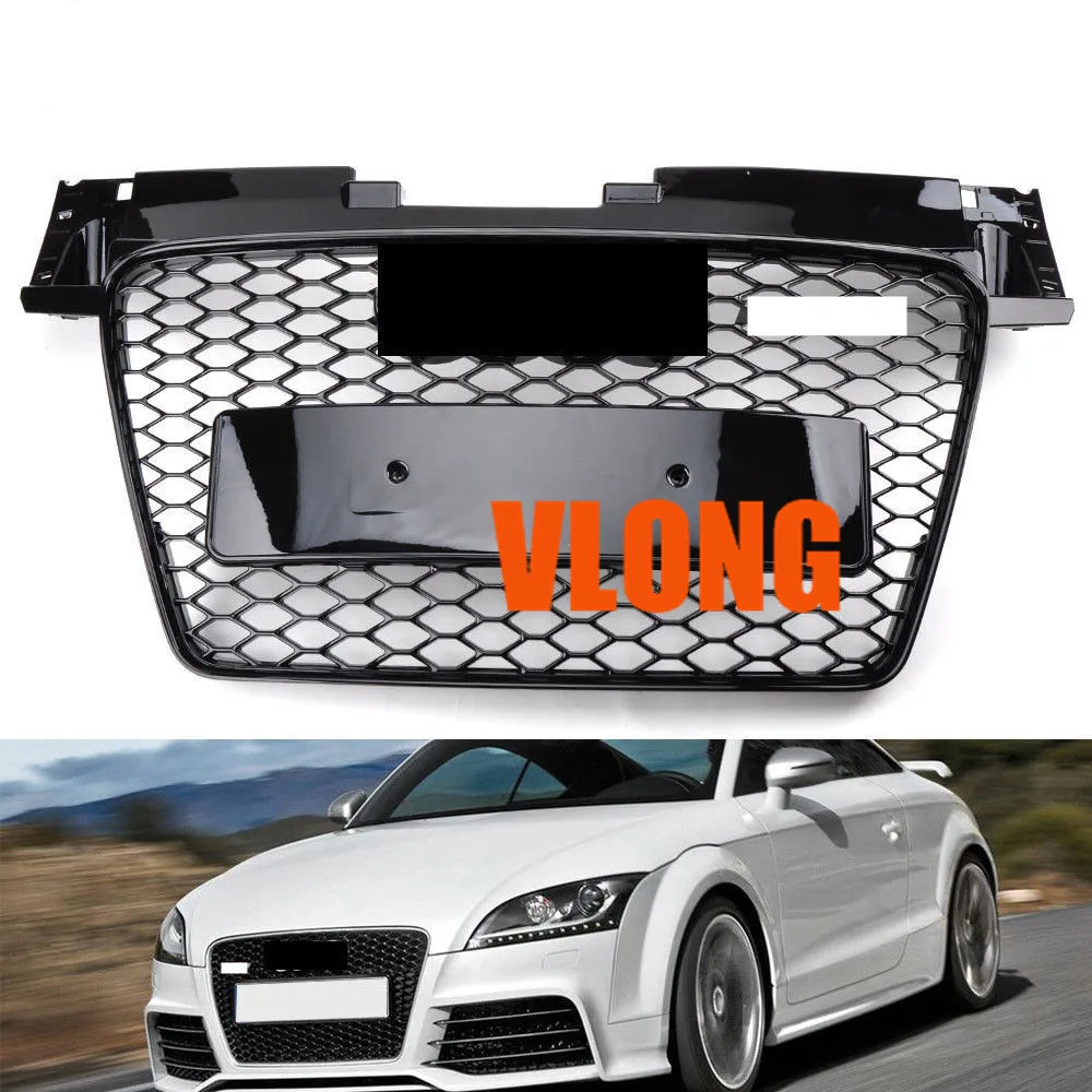 2007-2014 Glossy Black Central Grille Front Bumper Racing Grills For Audi TT TO TTRS Style
2007-2014 Glossy Black Central Grille Front Bumper Racing Grills For Audi TT TO TTRS Style