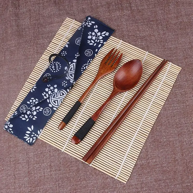 Japanese Style Portable Natural Wooden Eco-Friendly Flatware Set With Binding Wire Fork Spoon Chopsticks Drop Shipping
Japanese Style Portable Natural Wooden Eco-Friendly Flatware Set With Binding Wire Fork Spoon Chopsticks Drop Shipping