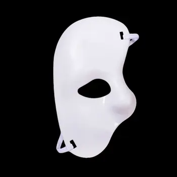 Half Face Mask Masquerade Party Phantom of Opera Venetian Halloween Fancy Dress White /Black/red/Gold
Half Face Mask Masquerade Party Phantom of Opera Venetian Halloween Fancy Dress White /Black/red/Gold