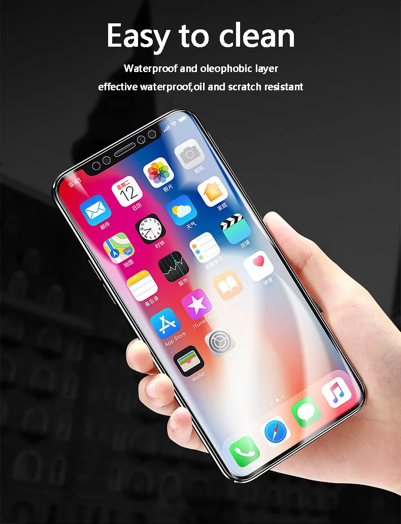 5D Soft Full Cover Screen Protector For iPhone 6 6S 7 8 Plus X Hydrogel Film For iPhone 7 8 6 Plus Film Not Tempered Glass
5D Soft Full Cover Screen Protector For iPhone 6 6S 7 8 Plus X Hydrogel Film For iPhone 7 8 6 Plus Film Not Tempered Glass