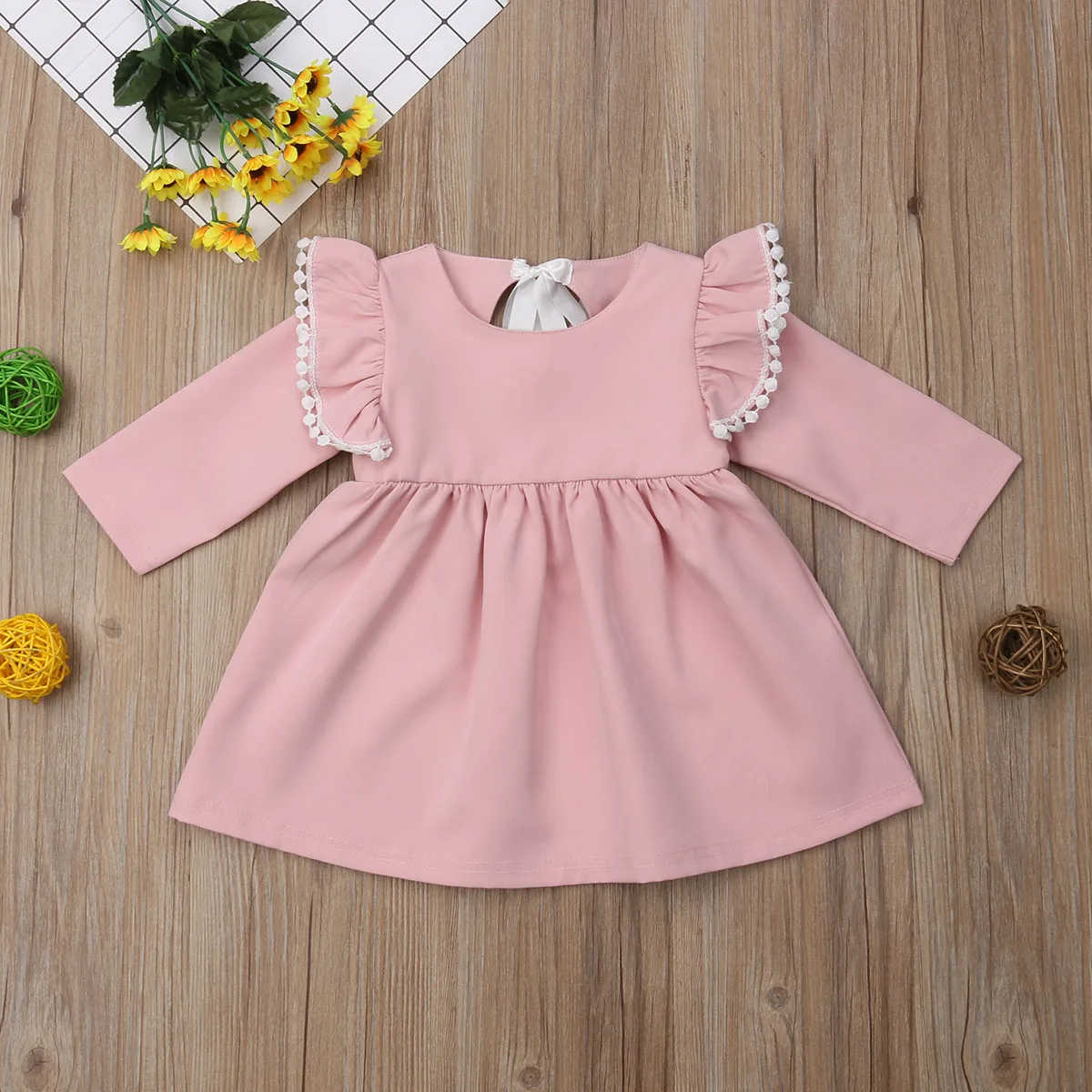 Newborn Kids Baby Girls Long Sleeve Ruffle Tassel Party Pageant Tutu Dress Outfits Clothes Sets Baby Kids Girls Clothing Winter
Newborn Kids Baby Girls Long Sleeve Ruffle Tassel Party Pageant Tutu Dress Outfits Clothes Sets Baby Kids Girls Clothing Winter