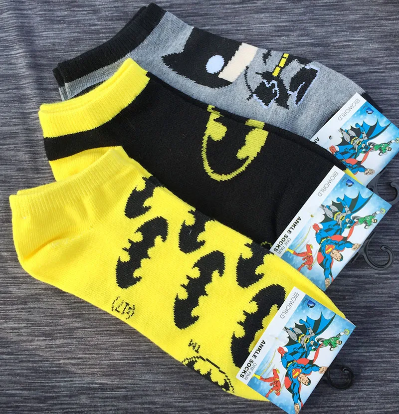 Kid's Marvel Superhero Batman Cosplay Socks Short Cut Ankle Sock Photoreal Crew Stockings 3 Design
Kid's Marvel Superhero Batman Cosplay Socks Short Cut Ankle Sock Photoreal Crew Stockings 3 Design