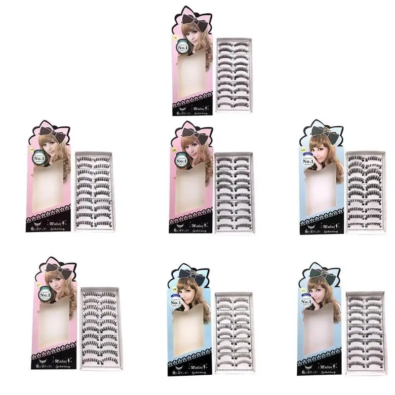 10 Pairs 3D Mink Eyelashes Long Fake Magnetic Eye Lashes Extension Natural Cross False Eyelashes Make Up Beauty Tools Maquiagem
10 Pairs 3D Mink Eyelashes Long Fake Magnetic Eye Lashes Extension Natural Cross False Eyelashes Make Up Beauty Tools Maquiagem