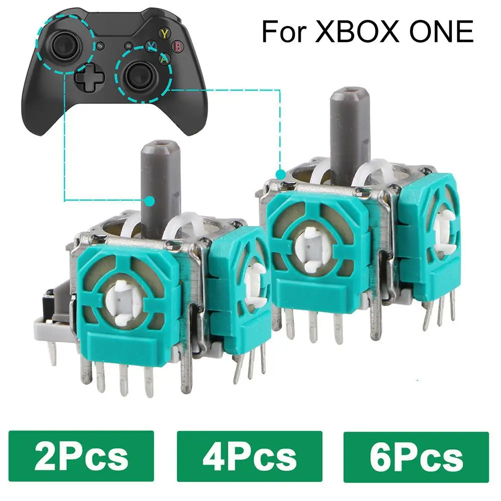 New 2/4/6Pcs Replace 3D Controller Joystick Axis Analog Sensor Module for Xbox One
New 2/4/6Pcs Replace 3D Controller Joystick Axis Analog Sensor Module for Xbox One