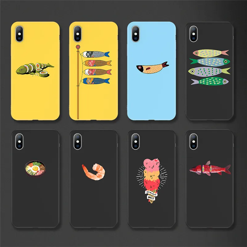 Ottwn Funny Cartoon Fish Phone Case For iPhone 6 6s 7 8 Plus Soft TPU Back Cover For iPhone 5 5s SE X XS XR XS MAX Case Capa
Ottwn Funny Cartoon Fish Phone Case For iPhone 6 6s 7 8 Plus Soft TPU Back Cover For iPhone 5 5s SE X XS XR XS MAX Case Capa
