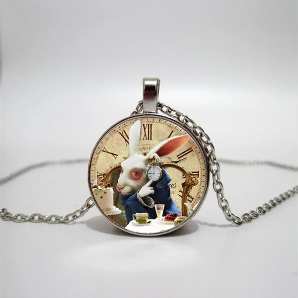 Alice in Wonderland Bunny Eye Glass Necklace Handmade Private Photo Necklace DIY Jewelry Custom Necklace Gift
Alice in Wonderland Bunny Eye Glass Necklace Handmade Private Photo Necklace DIY Jewelry Custom Necklace Gift