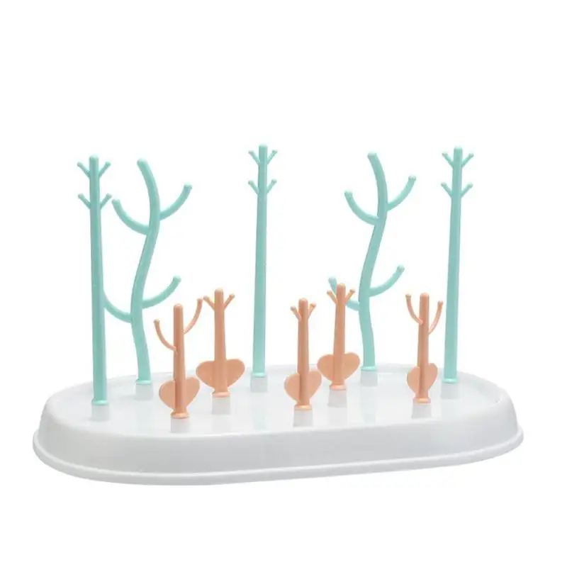 Removable Baby Bottles Drying Rack Bottles Pacifier Cleaning Dryer Drainer Tree Pattern Cleaning Drainer Feeding Cup Holder
Removable Baby Bottles Drying Rack Bottles Pacifier Cleaning Dryer Drainer Tree Pattern Cleaning Drainer Feeding Cup Holder