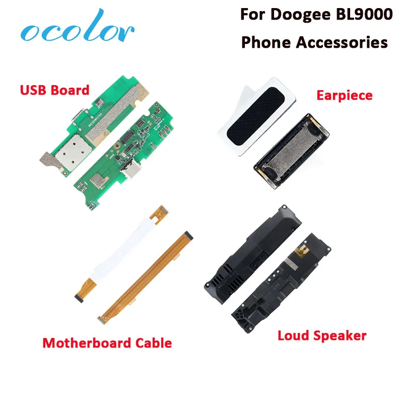 Ocolor Для Doogee BL9000 USB плата для зарядки наушников Громкая материнская динамика